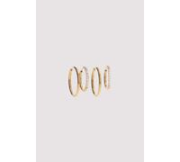 Ohrring Lovely Glitter Set ONE SIZE Gold