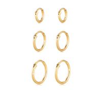 Elli Ohrstecker-Set »Ohrringe Creolen Set Trio Basic Trend, 306882819« (Set, 6-tlg)