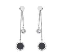 Ohrringe Damen Ohrstecker Ohrhänger Modische 925 Geschenk Für Frauen Freundin Mädchen Ohrringe Für Frauen, Lange Ohrringe Mit Römischen Ziffern