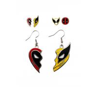Ohrringe Deadpool - Deadpool & Wolverine (3 Paar)