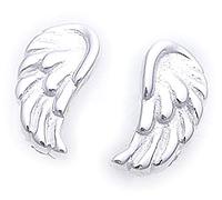 Ohrringe Flügel Silber 925 Engelsflügel Ohrstecker Stecker Engel