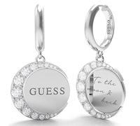 Ohrringe GUESS JEWELLERY MOON PHASES (JUBE01191JWYGT / JUBE01192JWRHT), Einheitsgröße, Unkostbare Metalle, Kein Edelstein