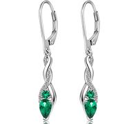 Ohrringe Silber 925 Hängend Damen Unendlichkeit Infinity Mit Zirkonia Kristall,schmuck Für Frauen