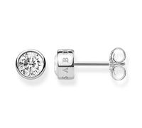 Thomas Sabo Damen Ohrringe Ohrstecker Weißer Stein 925 Sterling Silber H1963-051-14