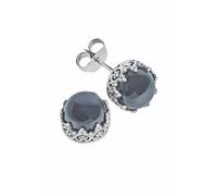 Ohrstecker 925 Silber Onyx schwarzer Stein Edelstein Ohrringe echt Silber Damen Sterling Silber Stecker Geschenk (MOS-105-03)