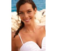 CAÏ Paar Ohrstecker »925/- Sterling Silber bicolor Mondzyklus Luna«