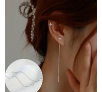 Ohrstecker aus 925er Sterling-Silber, Falling Star