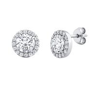 Ohrstecker aus Silber 925 Dina mit Brilliance Zirconia