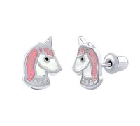 Ohrstecker aus Silber 925 Einhorn Calla