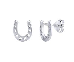 Ohrstecker aus Silber 925 Pank Hufeisen
