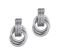 Ohrstecker Damen - 2er-Set Modische Chunky Drop Ohrringe,Ohrringe für Damen - Für Statement Festival Feiertag Party Urlaub Hochzeit Geburtstag Abschlussball