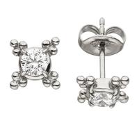 Ohrstecker Edelstahl 2 Zirkonia Ohrringe