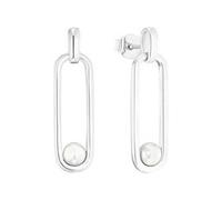 s.Oliver Damen-Ohrstecker Muschelkernperle 925er Silber One Size 88639693