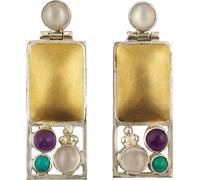 Ohrstecker »Hoffmann« mit Halbedelsteinen. . Paula Bolton