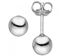 Ohrstecker Kugel 6,1 mm 925 Sterling Silber Ohrringe Kugelohrstecker