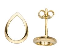 Ohrstecker Tropfen 333 Gold Gelbgold Ohrringe