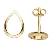Ohrstecker Tropfen 333 Gold Gelbgold Ohrringe