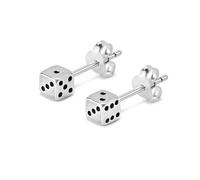 Ohrstecker Würfel aus Silber 925