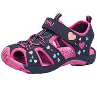 OHU O-San EV Flache Sandale, dk Navy/Heart, 26 EU