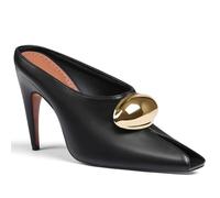 Oiamenne Stiletto-Absätze für Damen, Peep-Toe-Absatz, Pantoletten, spitz zulaufender Zehenbereich, Pumps mit hohem Absatz, für Damen, bequem, lässig, Hochzeit, Büro, Dating, Kleid, Schwarz, 38 EU