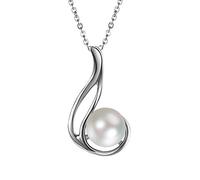 OIDEA Damen Halskette 925 Sterling Silber: Herz Infinity Lebensbaum Perle Anhänger mit Zirkonia Kette aus echt Silber 925 Armreif Elegant Geschenk für Frauen Mutter Valentinstag Jahrestag Gecurtstag
