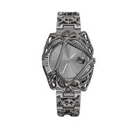 OIDEA Herrenuhr Y2K Punk Armbanduhr: Schwarz Kalender Leuchtende Uhr | Analog Quarz, Datum & Leuchtzeiger ohne Skala, abnehmbares Metallarmband, 1ATM wasserdicht, Dark Hip Hop