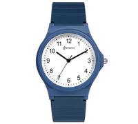 OIDEA Kinderuhr Analog Silikon Armbanduhr: Marineblau Analog Quarz 10m wasserdichte Uhr mit Silikon Armband Geschenk für Mädchen Junge Sohn Tochter Freund Kinder