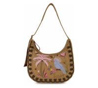 Oilily Embroidery Schultertasche 34 cm braun