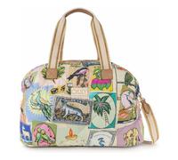 Oilily Flaming Symbols Schultertasche 48 cm beige