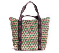 Oilily Geo Diamonds Folding City Shopper Jolly Green