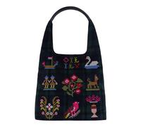 Oilily Marken Cross Stitch Hendrikje Schultertasche 30 cm mehrfarbig