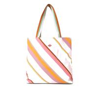 Oilily Romy Reversible Shopper Summer Stripes Misty Rose