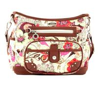 Oilily Tropical Birds S Shoulder Bag Off White