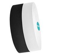 Okaei 10 M Gummiband - Gummibänd nähen - Öko-Tex zertifiziertes - Leichtes Dehnen 30 mm Breit Gummiband - Ideal für DIY Nähen, Kleidung und Basteln - 5 M Schwarz und 5 M Weiß