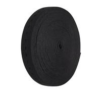 Okaei 5 M Lochgummi - Leicht Dehnbar Breit Knopflochgummi - Gummibänder Ideal für Gürtelbänder und Heimwerkerbedarf - Gummiband Nähen Schwarz oder Weiß