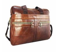 Okaymobile Businesstasche Herren für ASUS ROG Zephyrus G14 G15 Notebook Aktentasche Handtasche Vintage Laptoptasche Arbeitstasche Umhängetasche Schultertasche Crossbody Bags Arbeit Reise Tasche