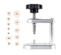 Okeeyseda 13-Teiliges UhrengehäUse-Pressstempel Uhrenglas Vorderseite RüCkseite GehäUsedeckel Schraube Presse Presser SchließEn Uhrmacher-Reparatur-Set