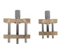 Okeeyseda 2 Teiliger Messing Uhrwerk Halter mit Fester Basis Multifunktion für Uhrmacher Uhren Reparatur Werkzeuge