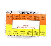 Okeeyseda UhrenzubehöR Wasserdicht Uhren Dichtungen Mini Gummiunterlegscheibe O-Ring Uhr Krone Uhrmacher Reparaturwerkzeuge Uhrenteile Reinigung