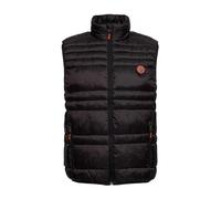 OKLAHOMA Herren Steppweste · Übergangsweste · Pufferweste · Stehkragen · Gesteppt · Kontrastfutter · Outdoor · Leicht · Ärmellos · Herbst · Frühling