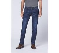 Oklahoma Jeans aus weichem Denim Dunkel Blau (Dark Stone)