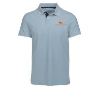 OKLAHOMA Jeans Poloshirt ashley blue 2XL