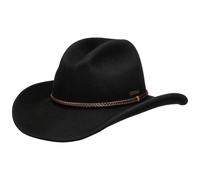 Oklahoma Western Wollhut by Stetson schwarz M (56-57 cm)