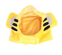 OKOVO Cat Hats Cute Pet Hats Soft Warm Small Pet Headwear Plush Panda Bear Hat Adjustable Costume Cap for Small Dog Kitten Puppy Pet Prop.