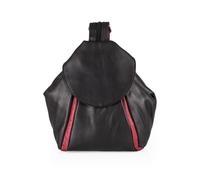 OKSO Damenrucksack 502 schwarz/rot