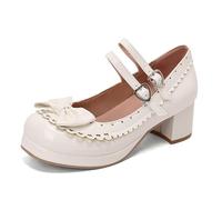 Oktoberfest Dirndl Schuhe Damen Elegant Pumps Lässiger Patchwork Schleife High Heels Bequeme High Heels Rockabilly Lack Schuhe Brautschuhe Für Tanzen Hochzeit