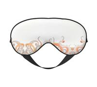 Oktopus-Tentakel, doppelseitig, weich, Verdunkelung, Augenmaske, Entspannung, Nulldruck, Nachtschlaf-Augenmaske