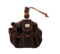 OKUMEYR Handgefertigtes Kleiner Portemonnaie Damen Aus Rindsleder Mit Kordelzug Kompakter Münzorganizer Für Kleingeld Und Accessoires Vielseitiger Lederbeutel Für Alltag Und Reise