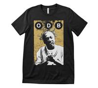 Ol' Dirty Bastard Offizielles Lizenzprodukt Distressed Herren-T-Shirt (Schwarz), Large
