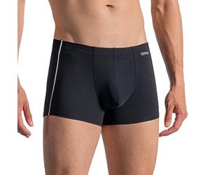 Olaf Benz Herren Badehose BLU1200 Beachpants, Schwarz (Black 8000), Medium - Doppelpack